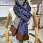 Gucci Denim Series Cotton Scarf Shawl for Women – product image 3