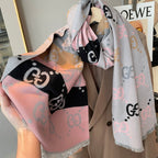 Gucci Double Faced Cashmere Skin-Friendly Scarf Shawl for Women – product image 18