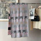 Gucci Double Faced Cashmere Skin-Friendly Scarf Shawl for Women – product image 2