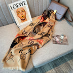 Gucci Double Faced Cashmere Skin-Friendly Scarf Shawl for Women – product image 21
