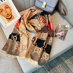 Gucci Double Faced Cashmere Skin-Friendly Scarf Shawl for Women – product image 22
