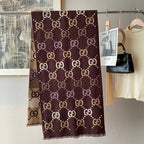 Gucci Double Faced Cashmere Skin-Friendly Scarf Shawl for Women – product image 3