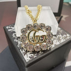 Gucci Double G Crystal Crystal Necklace – Luxury Designer Jewelry – product image 5