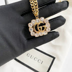 Gucci Double G Crystal Crystal Necklace – Luxury Designer Jewelry – product image 9