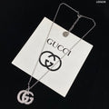 Gucci Double G Crystal-Set Necklace – Luxury Designer Jewelry – product image 1
