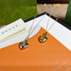 Gucci Double G Heart Necklace – Luxury Designer Jewelry – product image 12