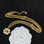 Gucci Double G Pearl Flower Necklace – Luxury Designer Jewelry – product image 4