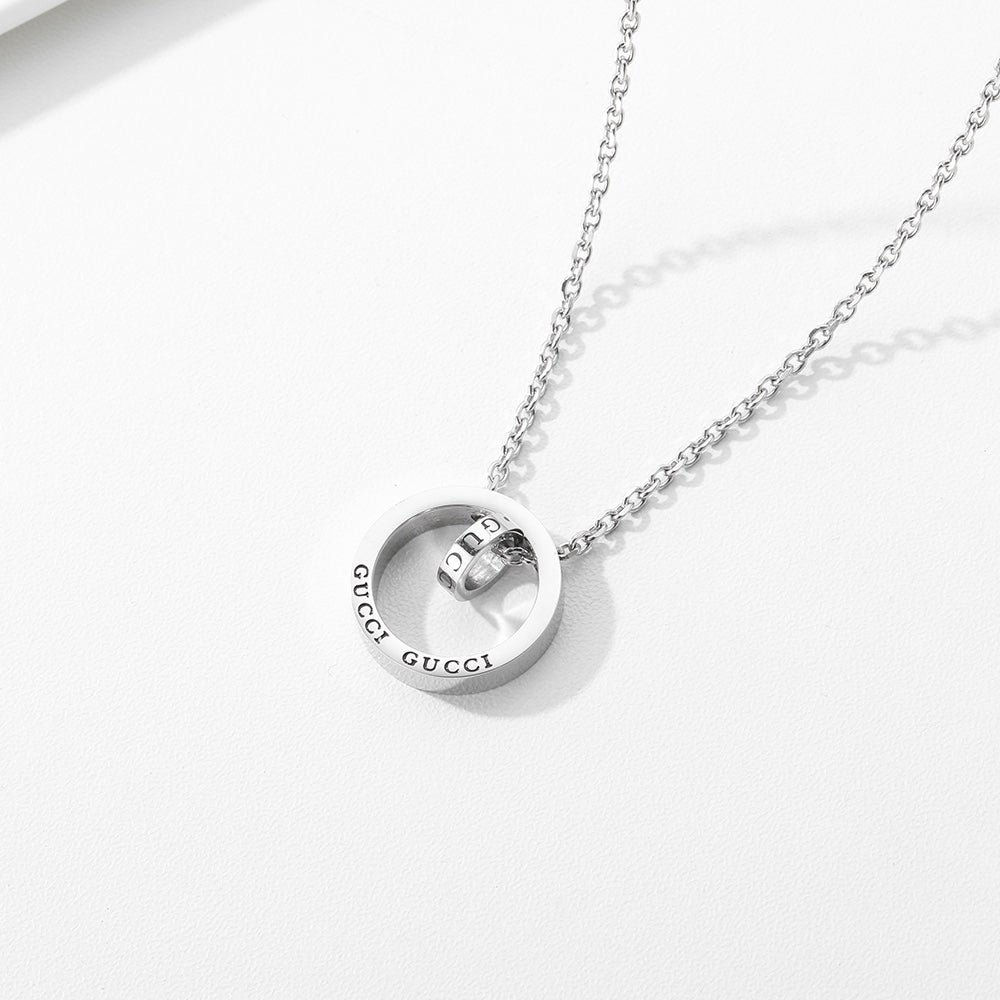 Gucci Double Ring Necklace – Luxury Designer Jewelry – product image 8