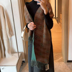 Gucci Double-sided Cashmere Fringed Scarf for Women – product image 14
