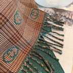 Gucci Double-sided Cashmere Fringed Scarf for Women – product image 19