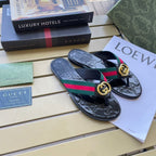 Gucci Fashion Metal Buckle Flip Flop Sandals – sandals product image 15