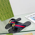 Gucci Fashion Metal Buckle Flip Flop Sandals – sandals product image 2