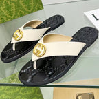 Gucci Fashion Metal Buckle Flip Flop Sandals – sandals product image 5