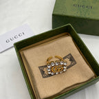 Gucci Full Crystal Ring – Luxury Designer Jewelry – product image 2