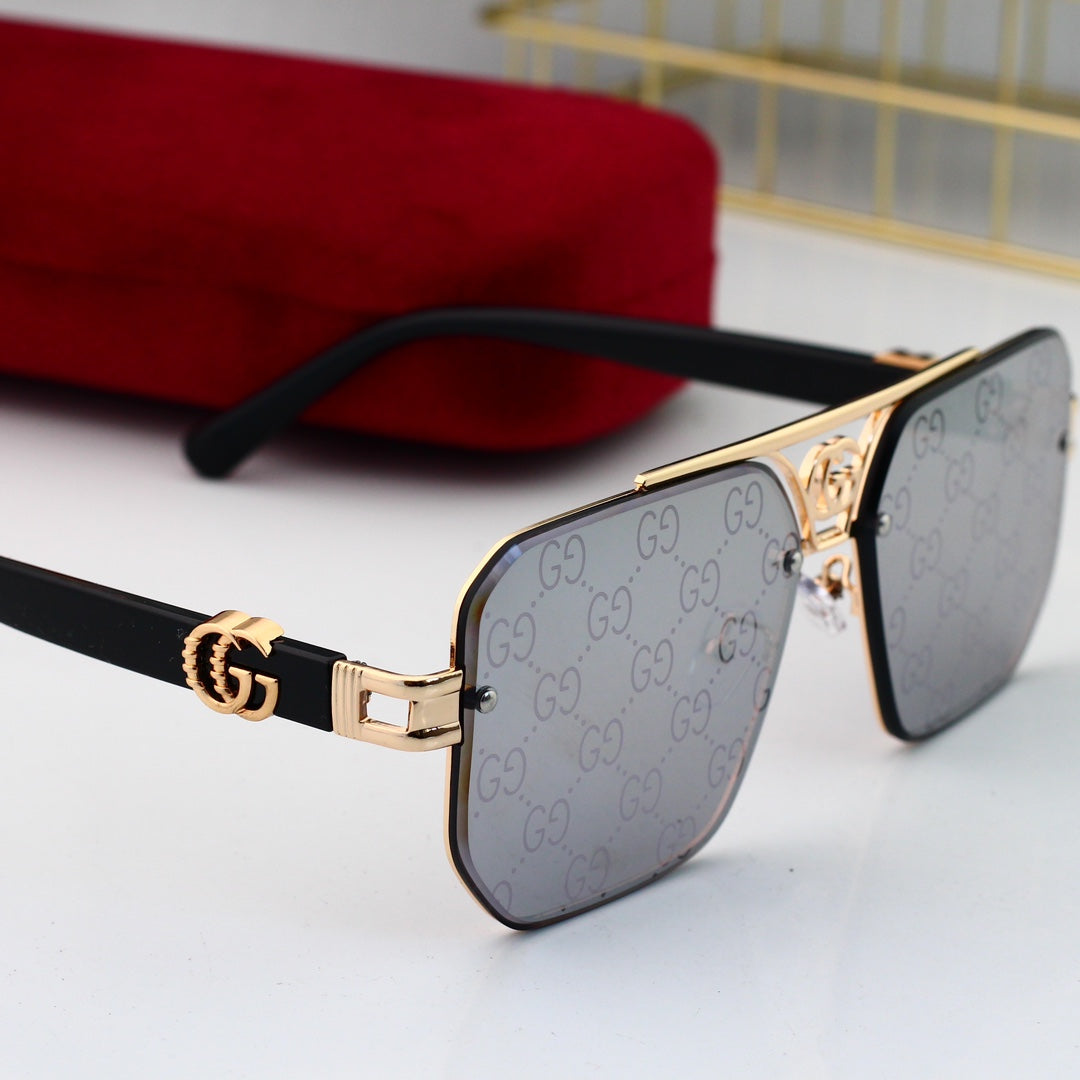 Gucci Geometric Metal Logo Polygon Sunglasses for Unisex – product image 15