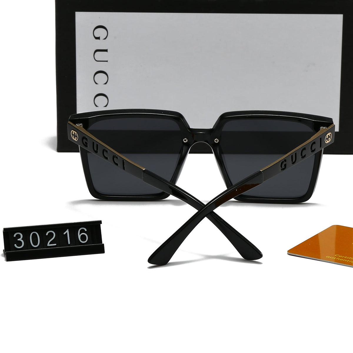 Gucci Geometric Square Polarized Sunglasses for Unisex – product image 11
