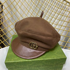 gucci-gg-metal-logo-flat-cap-front