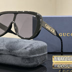Gucci GG Oversized One-Piece Shield Polarized Sunglasses for Unisex – product image 1