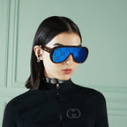 Gucci GG Oversized One-Piece Shield Polarized Sunglasses for Unisex – product image 11