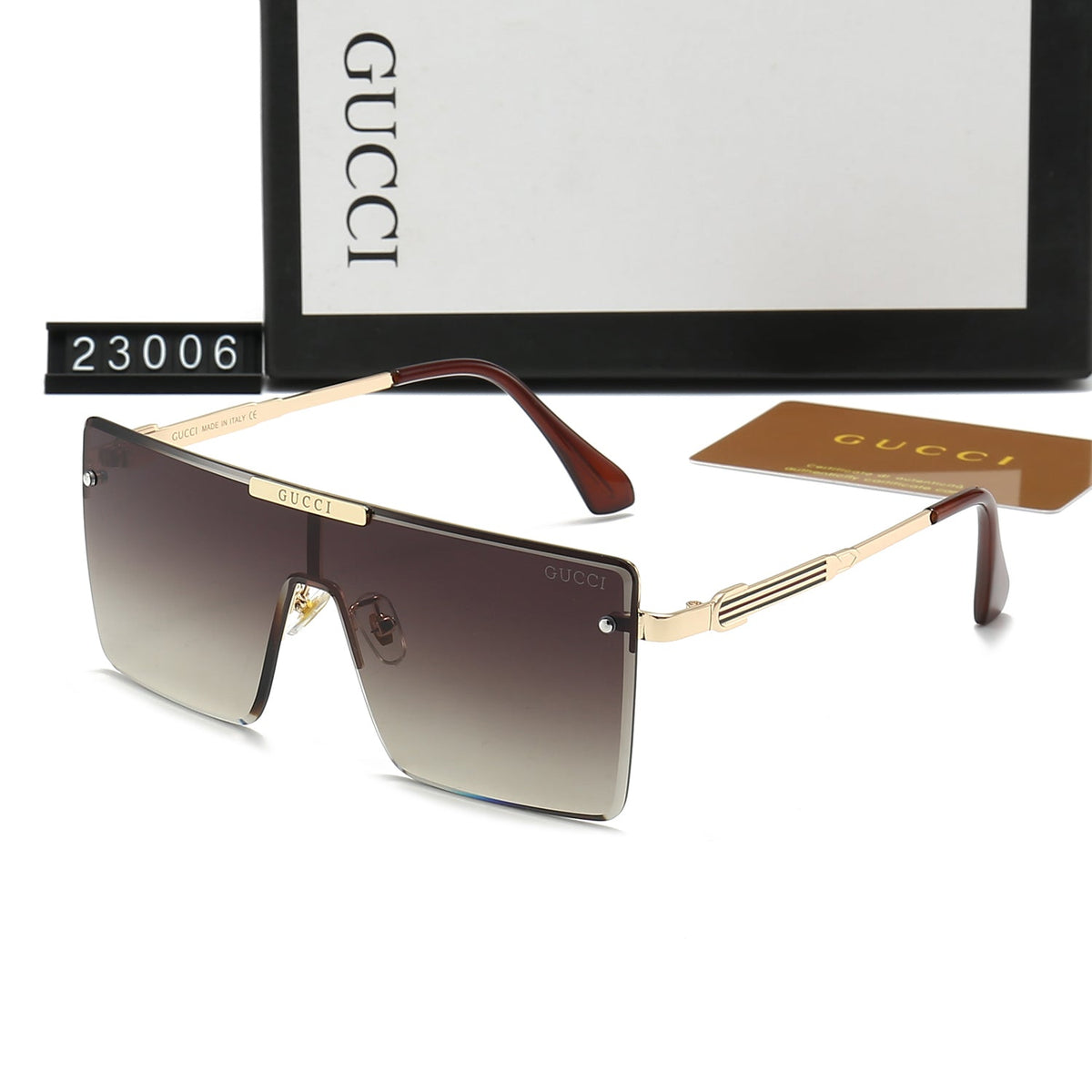 Gucci GG Oversized Square Polarized Sunglasses for Unisex – product image 3