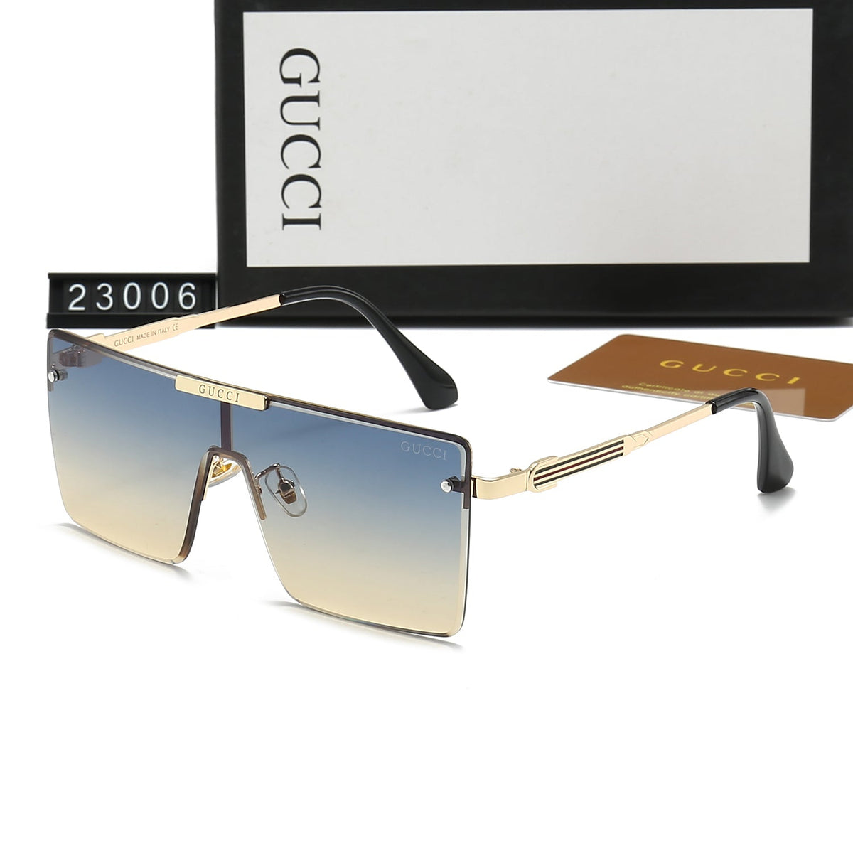 Gucci GG Oversized Square Polarized Sunglasses for Unisex – product image 6