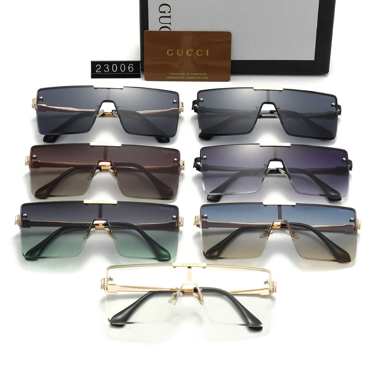 Gucci GG Oversized Square Polarized Sunglasses for Unisex – product image 16