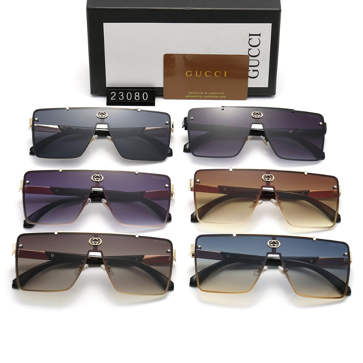 Gucci GG Oversized Square Polarized Sunglasses for Unisex – product image 15