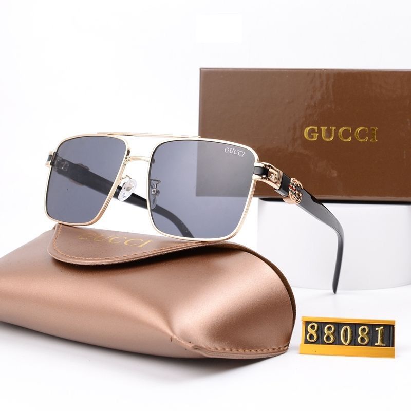 Gucci GG Rimless Square Polarized Sunglasses for Unisex – product image 3