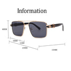 Gucci GG Rimless Square Polarized Sunglasses for Unisex – product image 4