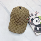 Gucci GG monogram web stripe cap photo 3