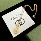 Gucci Heart Earring Necklace Set – Luxury Designer Jewelry – product image 6