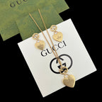 Gucci Heart Earring Necklace Set – Luxury Designer Jewelry – product image 8