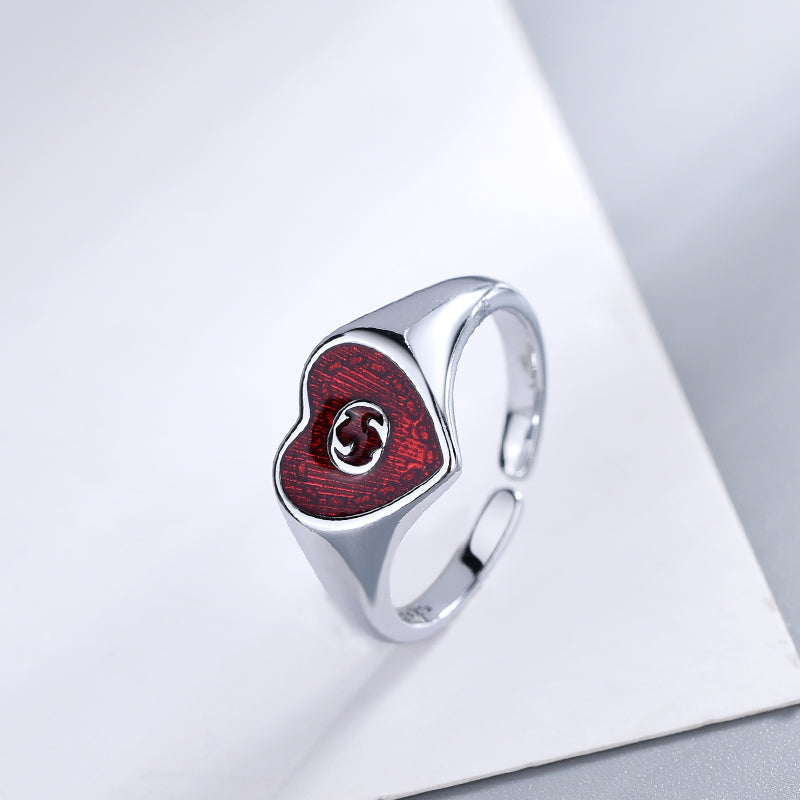 Gucci Heart Shape Open Ring – Luxury Designer Jewelry – product image 2