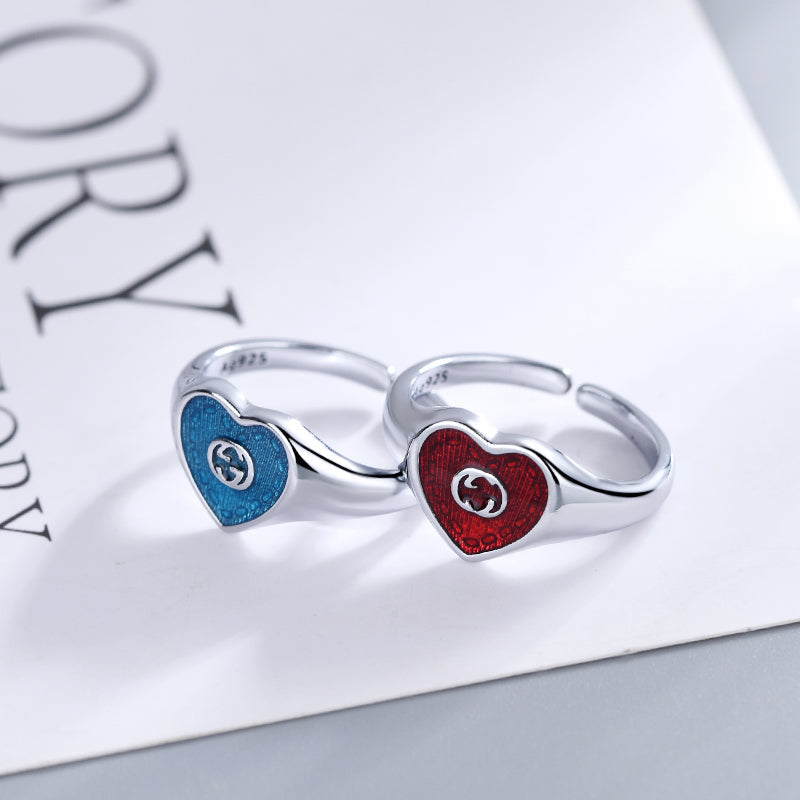 Gucci Heart Shape Open Ring – Luxury Designer Jewelry – product image 5