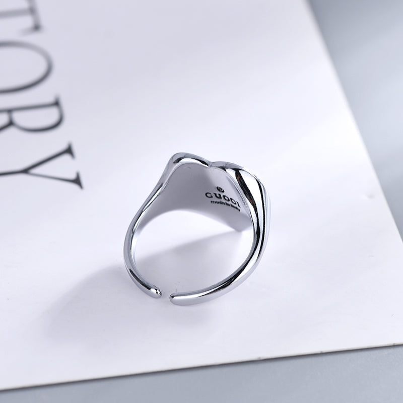 Gucci Heart Shape Open Ring – Luxury Designer Jewelry – product image 7