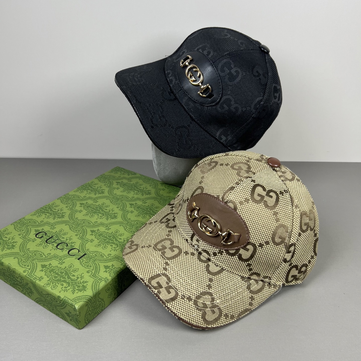 Gucci GG horsebit monogram cap photo 4