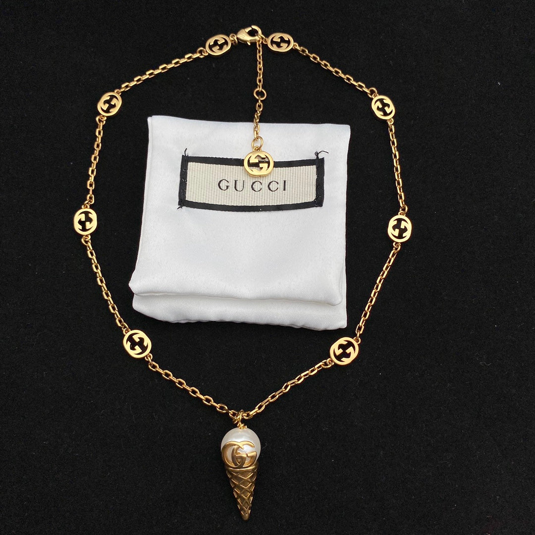 Gucci Ice Cream Pendant Necklace – Luxury Designer Jewelry – product image 1