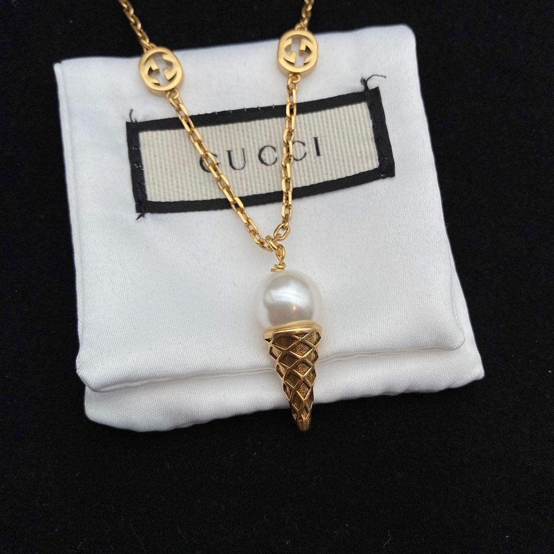 Gucci Ice Cream Pendant Necklace – Luxury Designer Jewelry – product image 2