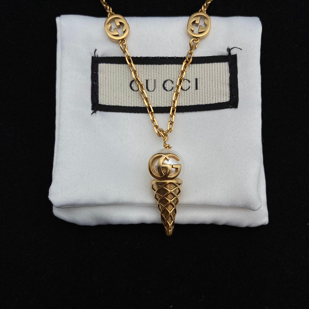 Gucci Ice Cream Pendant Necklace – Luxury Designer Jewelry – product image 3