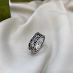 Gucci Interlocking G Silver Ring – Luxury Designer Jewelry – product image 8