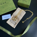 Gucci Irregular Colored Letter Pendant Necklace – Luxury Designer Jewelry – product image 2