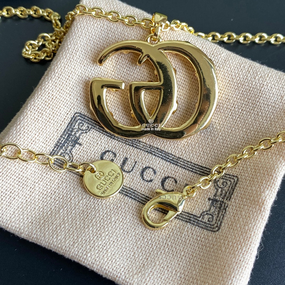 Gucci Irregular Colored Letter Pendant Necklace – Luxury Designer Jewelry – product image 5