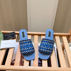 Gucci Letters Denim Flat Slippers – slippers product image 12