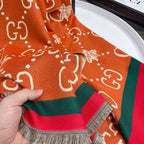 Gucci Little Bee Element Thick Cashmere Scarf for Women – product image 22