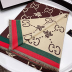 Gucci Little Bee Element Thick Cashmere Scarf for Women – product image 26