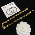 Gucci Logo Letter Stitching Necklace – Luxury Designer Jewelry – product image 4