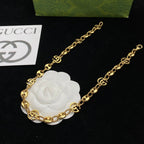 Gucci Logo Letter Stitching Necklace – Luxury Designer Jewelry – product image 5