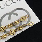 Gucci Logo Letter Stitching Necklace – Luxury Designer Jewelry – product image 6