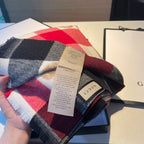 Gucci Monogram Check Cashmere Scarf for Women – product image 10