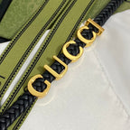 Gucci Monogram Choker Leather Necklace – Luxury Designer Jewelry – product image 2